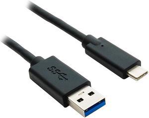 Nippon Labs 60USB3-31CA-6 USB Type-C Male to USB 3.0 (G1) A Male Cable, 6 ft. USB-C To A Black Cable