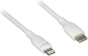 Nippon Labs 6ft. MFi Certified USB-C To Lightning Sync & Charging Cable, White, 30C-10LT-UC06-WH