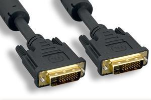 Nippon Labs 30D-10DV-07125-G Black DVI-D Dual Link (24+1pin) to DVI-D Dual Link (24+1pin) Male to Male DVI 24 AWG cable
