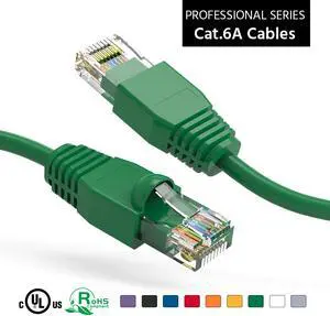 Nippon Labs 60CAT6A-10GN 10 ft Cat Cat6A Green 10 FT NE Green NL