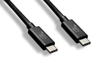 Nippon Labs 30USB4-10UC-432CC-01 USB4.0 Type C Gen3 8K USB Cable, Supports 8K@60Hz, 4K@120Hz, Dual 4K@60Hz, EPR, 40Gbps, 240W Type-C USB4 3.3FT. (1 Meter) Cable, M/M Cable, Black