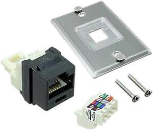 Panduit KWP6PY KEYSTONE PHONE PLT CAT6 TX PLUS