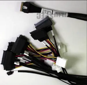 Broadcom 05-60006-00 3.28 ft. (1m) Broadcom Cable x8 SFF-8654 to 8xU.3 Direct 1M