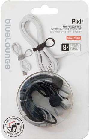 Advantus BLUPXSM01 BlueLounge Pixi Reusable Zip Ties