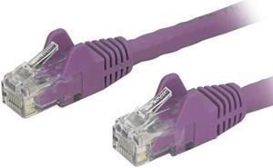 StarTech N6PATCH6INPL StarTech.com Cat6 Patch Cable - 6 in - Purple Ethernet Cable - Snagless RJ45 Cable - Ethernet Cord - Cat 6 Cable - 6in