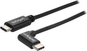 StarTech USB2CC1MR Right Angle USB-C Cable - 1m / 3 ft. - Reversible - M/M - USB Type C Cable - USB-C Charge Cable - USB C to USB C Cable