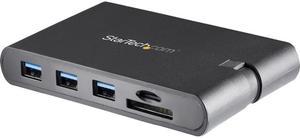 StarTech.com DKT30CHVSCPD USB C Multiport Adapter with HDMI and VGA - Mac / Windows - 3x USB 3.0 - SD / micro SD - PD 3.0 - USB C to USB 3.0 Adapter