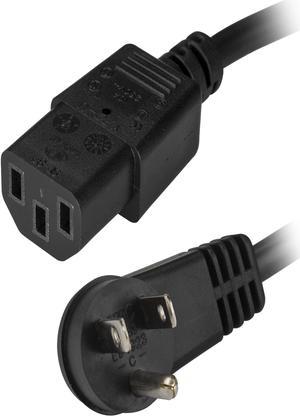 StarTechcom PXTR10115 Power Cord  15 ft  45m  NEMA 515P to C13  Right Angle  Computer Power Cord  Power Cable  Power Supply Cord