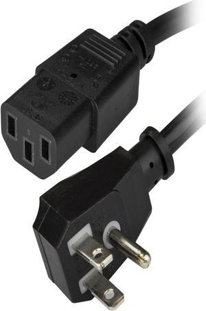 StarTech.com PXTF10110 Power Cord - 10 ft / 3m - NEMA 5-15P to C13 Power Cord - Flat - Computer Power Cord - Power Cable - Power Supply Cord