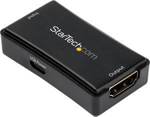 StarTech.com HDBOOST4K2 45ft / 14m HDMI Signal Booster - 4K 60Hz - USB Powered - HDMI Inline Repeater & Amplifier - 7.1 Audio Support (HDBOOST4K2)