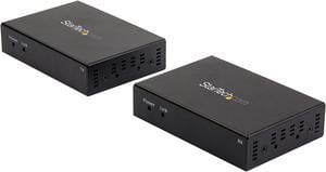 StarTech.com ST121HD20L HDMI over CAT6 Extender - 4K 60Hz - 330ft / 100m - IR Support - HDMI Balun - 4K Video over CAT6 (ST121HD20L)