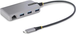 StarTech.com USB-C 3-Port USB-A Hub with Ethernet 5G3AGBB-USB-C-HUB