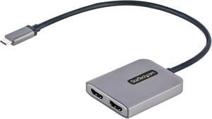 StarTech.com USB-C to Dual HDMI MST HUB - Dual HDMI 4K 60Hz MST14CD122HD
