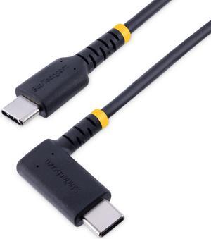StarTech.com 3ft (1m) USB C Charging Cable Right Angle R2CCR-1M-USB-CABLE