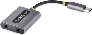 StarTech.com USB Type-C to 2x 3.5mm Audio Adapter USBC-AUDIO-SPLITTER
