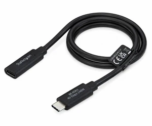StarTech 2ft (60cm) USB4 Extension Cable - 40Gbps - 240W - 8K 60Hz/4K 240Hz - USB-C Male to Female Extender Cord - Thunderbolt 4 Compatible - USB440GCMCF2F StarTech 2ft (60cm) USB4 Extension Cable - 40Gbps - 240W - 8K 60Hz/4K 240Hz - USB-C Male to Female Extender Cord - Thunderbolt 4 Compatible - USB440GCMCF2F