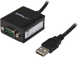 StarTech.com ICUSB2321FIS USB to Serial Adapter - Optical Isolation - USB Powered - FTDI USB to Serial Adapter - USB to RS232 Adapter Cable