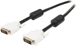 StarTechcom DVIDDMM50 Black Connector on First End 1 x 24pin DVID DualLink Male Connector on Second End 1 x 24pin DVID DualLink Male 50 ft DVID Dual Link Digital Video Monitor Cable  M