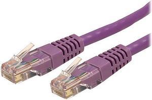 StarTech.com C6PATCH10PL 10 ft. Cat 6 Purple Molded UTP Gigabit Patch Cable