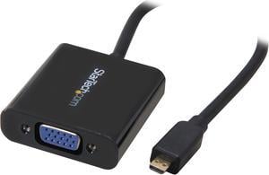 StarTech.com MCHD2VGAE2 Micro HDMI to VGA Adapter Converter for Smartphones / Ultrabook / Tablet - 1 pack