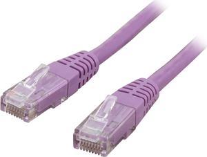 StarTech.com C6PATCH20PL 50 ft. Cat 6 Purple Molded RJ45 UTP Gigabit Cat6 Patch Cable