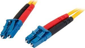 StarTech.com SMFIBLCLC4 13.12 ft. (4m) Single Mode Duplex Fiber Patch Cable LC-LC M-M Male to Male