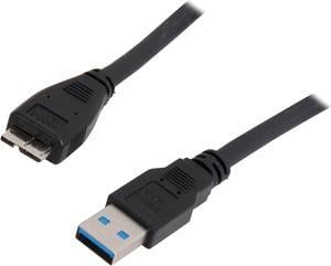 StarTech.com USB3AUB50CMB Black SuperSpeed USB 3.0 Cable A to Micro B