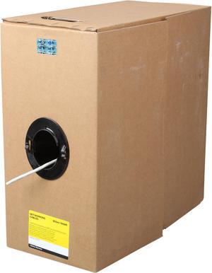 StarTech.com WIRC6CMPGRY 1000 ft. Cat 6 Gray Roll of Gray Plenum CMP Cat 6 Solid UTP Bulk Cable