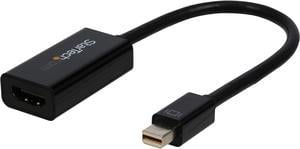 StarTech.com MDP2HD4KS Mini DisplayPort to HDMI Audio / Video Converter – mDP 1.2 to HDMI Active Adapter for Ultrabook / Laptop – 4K @ 30Hz - Black