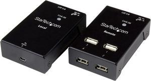 StarTech.com USB2004EXTV 4-port USB 2.0-over-Cat5-or-Cat6 extender - up to 130ft (40m)