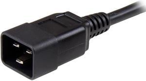 StarTech.com PXTC13C20143 3 ft. Computer power cord - C13 to C20, 14 AWG Female to Female