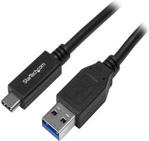 StarTech.com USB to USB C Cable - 3 ft. / 1m - 10 Gbps - USB-C to USB-A - USB 3.1 Cable - USB Type C (USB31AC1M)