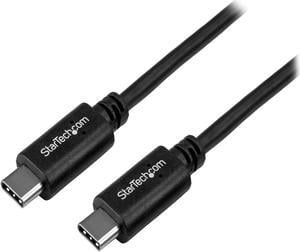 StarTech.com 1m 3 ft USB C Cable - M/M - USB 2.0 - USB Type C Cable - Compatible with USB C laptops & mobile devices such as Apple MacBook, Dell XPS, Nexus 6P / 5X & more