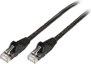 StarTech.com Cat6 Patch Cable - 2 ft. - Black Ethernet Cable - Snagless RJ45 Cable - Ethernet Cord - Cat 6 Cable - 2 ft.