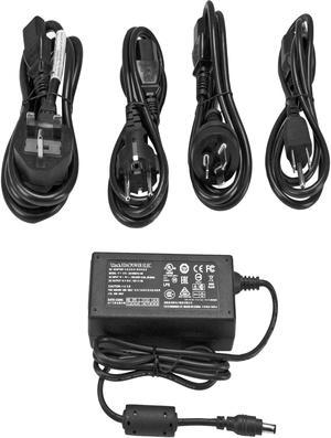 StarTech SVA12M5NA Replacement 12V DC Power Adapter - 12 Volts 5 Amps