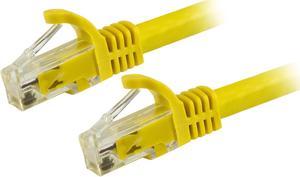 StarTech N6PATCH14YL StarTech.com Cat6 Patch Cable - 14 ft. - Yellow Ethernet Cable - Snagless RJ45 Cable - Ethernet Cord - Cat 6 Cable - 14 ft.