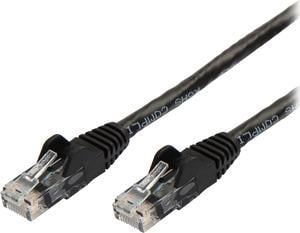 StarTech.com N6PATCH30BK Cat6 Patch Cable – 30 ft – Black Ethernet Cable – Snagless RJ45 Cable – Ethernet Cord – Cat 6 Cable – 30ft