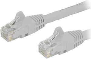 StarTech N6PATCH14WH StarTech.com Cat6 Patch Cable - 14 ft - White Ethernet Cable - Snagless RJ45 Cable - Ethernet Cord - Cat 6 Cable - 14ft