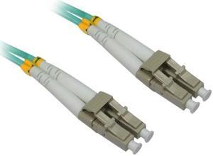4XFIBERLCLC2M 2 meters/6.6 Ft Multimode LC To LC 50/125 Duplex Fiber Optic Patch Cable Male to Male