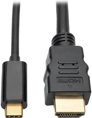 4xem 4XUSBCHDMI6 Black USB-C to HDMI Cable