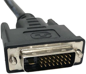 MICRO CONNECTORS 6 Feet DVI-D Digital Dual Link M/M Video Cable (M05-153) MICRO CONNECTORS 6 Feet DVI-D Digital Dual Link M/M Video Cable (M05-153)