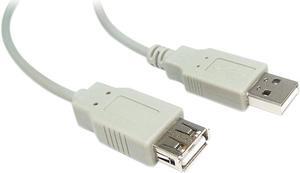 Micro Connectors E07-129 Beige USB 2.0 Cable