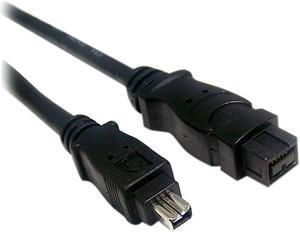 Micro Connectors E07-241 6 ft. Firewire IEEE1394b Cable (4 Pin to 9 Pin)