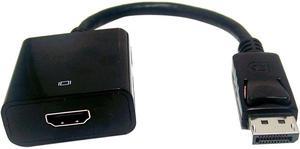 Micro Connectors 9 Inches DisplayPort to HDMI Adapter (DP-HDMI-9)