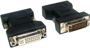 Micro Connectors G08-223 DVI-D Male to DVI-I Female Adapter