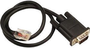 Digi International 76000645 PortServer TS and II Cable 4-ft Crossover Cable - RJ45 to DB9F DTE