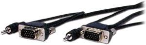 Comprehensive MVGA15P-P-6HR/A 6 ft. HR Pro Series Micro VGA HD15 plug to plug w/audio cable 6ft