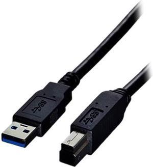 Comprehensive USB3-AB-6ST Black USB 3.0 A Male To B Male Cable