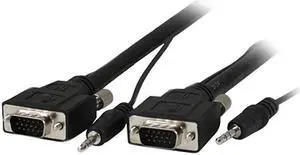 Comprehensive VGA15P-P-12HR/A 12 ft. Pro AV/IT Series VGA w/Audio HD15 pin Plug to Plug Cable