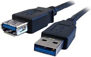 Comprehensive USB3-AA-MF-6ST 6 ft. Black Cable